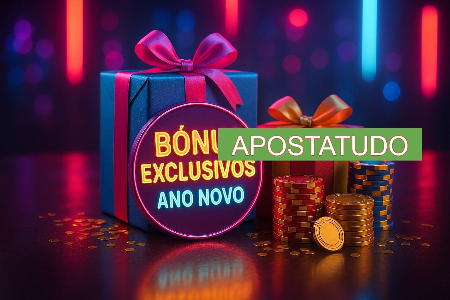 Promoções de Ano Novo no APOSTATUDO